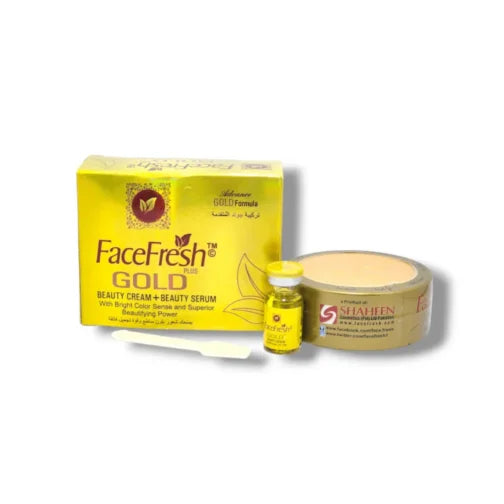 Face Fresh Gold Beauty Cream & Beauty Serum Combo