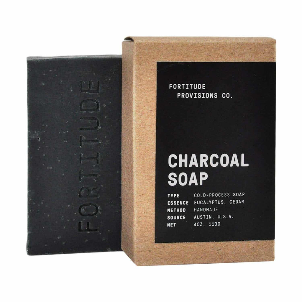 Fortitude Charcoal Soap | Deep Cleansing & Moisturizing Power