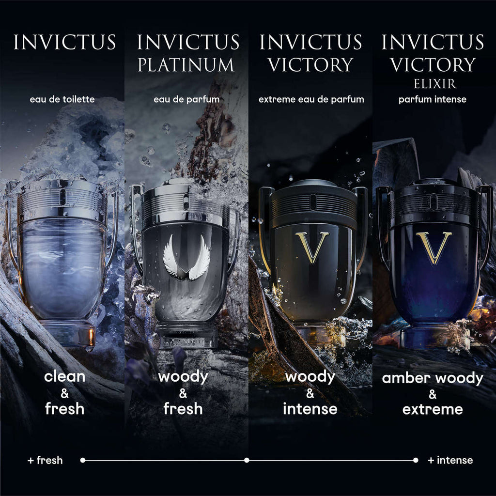 Rabanne Invictus Parfum | The Epic Aromatic Woody Watery Trophy-100ml