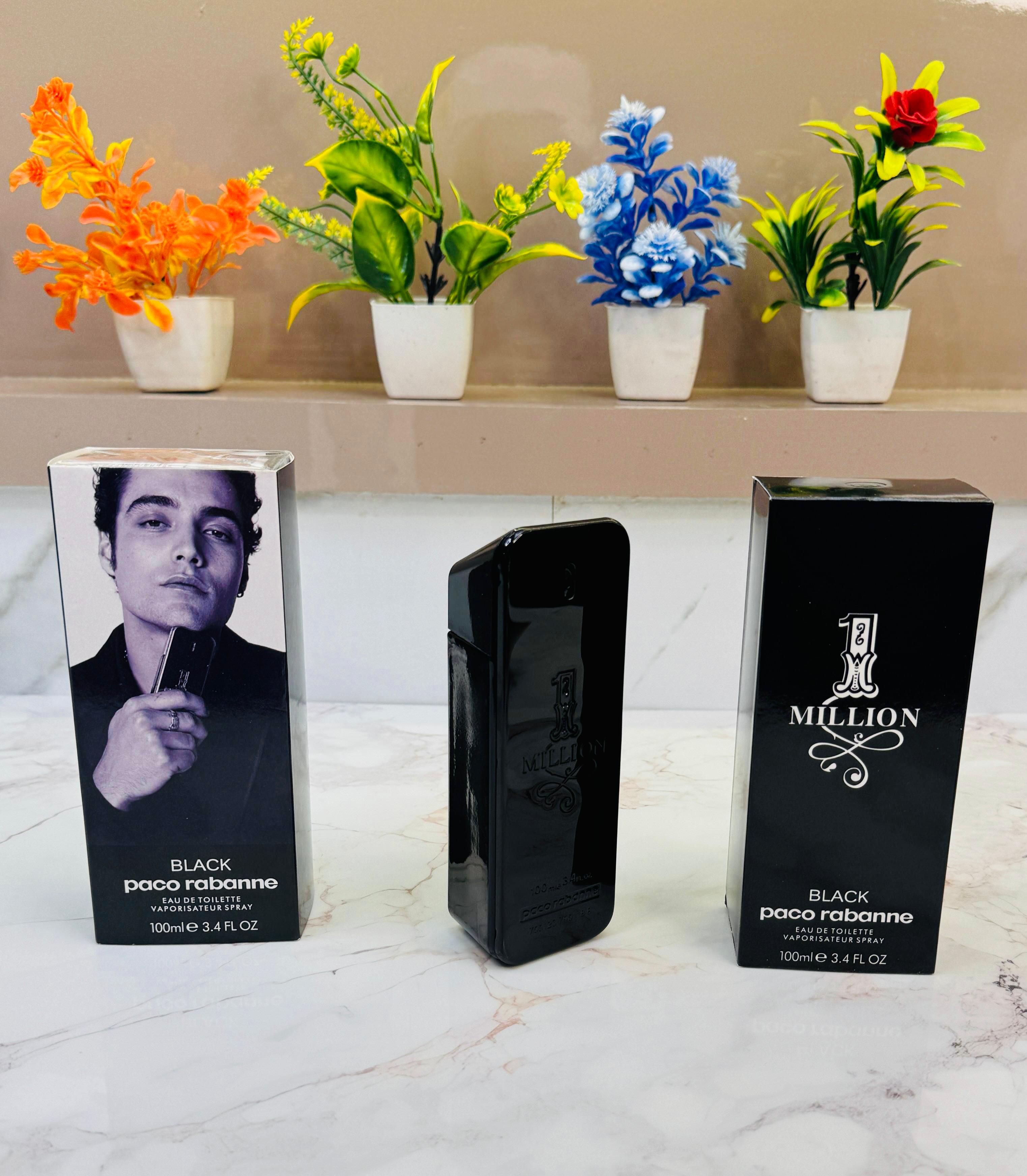 Paco Rabanne 1 Million Black | Bold Leather & Spice EDT-100ml