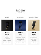 Carolina Herrera Bad Boy Eau De Toilette | Refillable Luxury Cologne-100ml