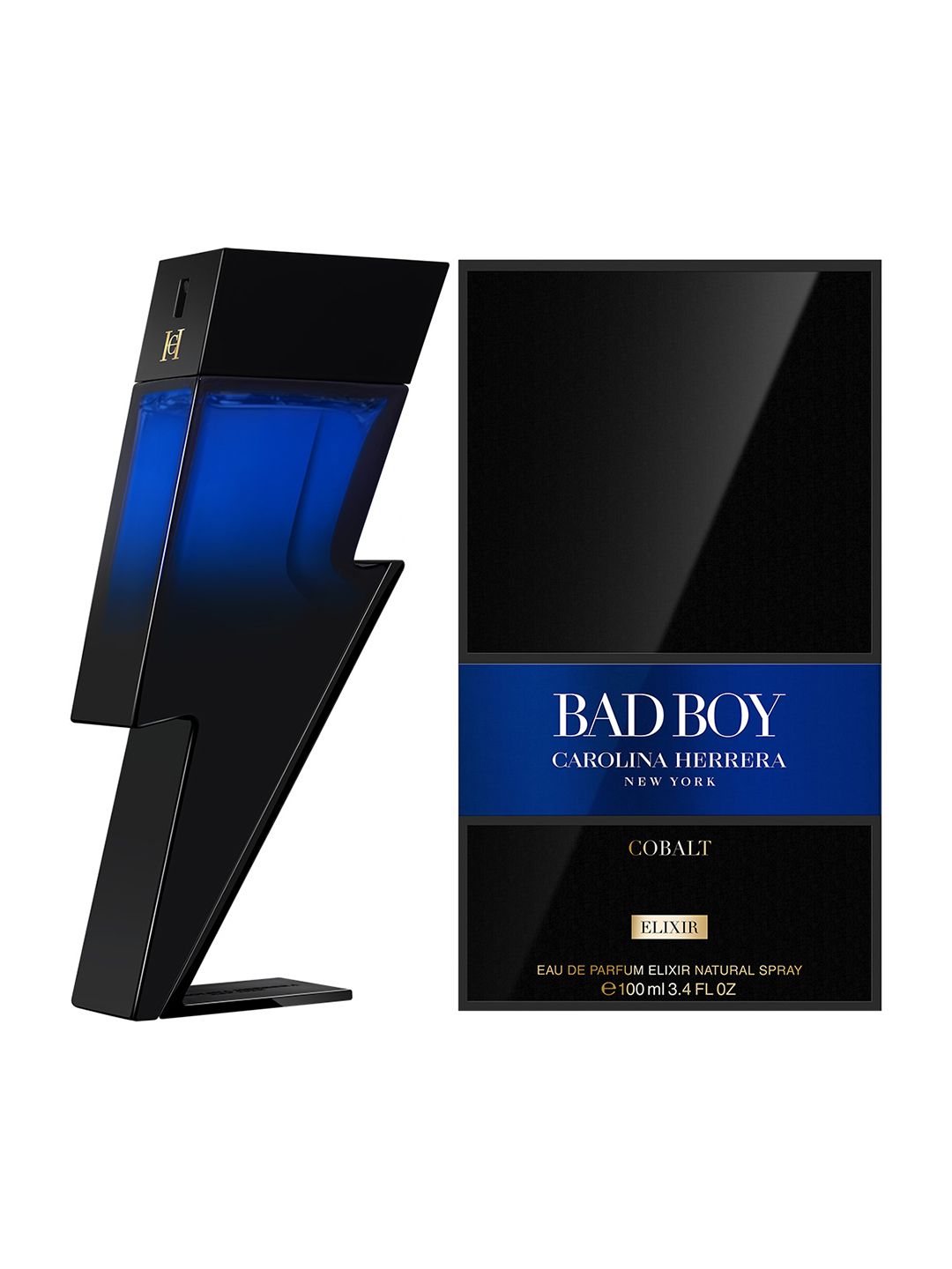 Carolina Herrera Bad Boy Cobalt | Electrifying Eau de Parfum-100ml