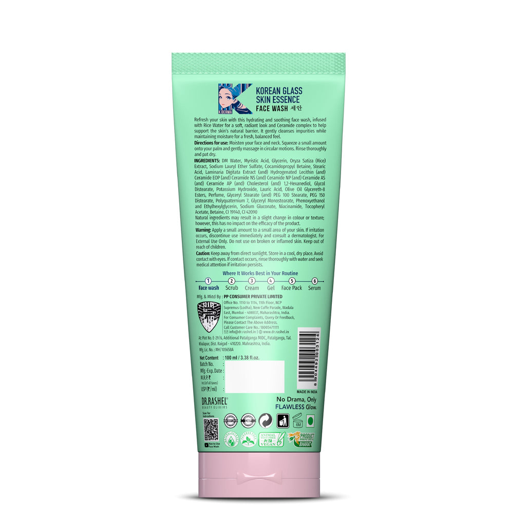 Dr Rashel Korean Glass Skin Essence Face Wash